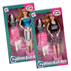 Fashion Doll with Glam Outfit 